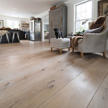 Custom Rustic White Oak Floors