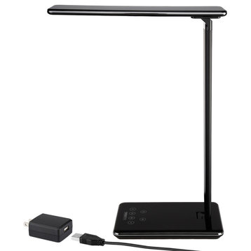 Dimmable LED Desk Lamp, 4 Lighting Modes, Black