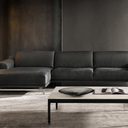 Sectional Sofa Entusiasmo C019 by Natuzzi Editions - Sectional Sofas