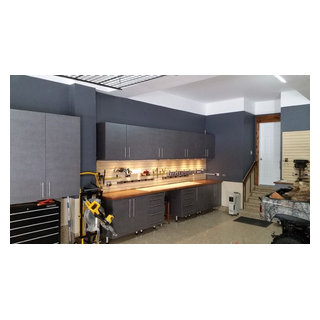 The "Man Cave" in Lemont, Il - Contemporary - Garage - Chicago - by ...