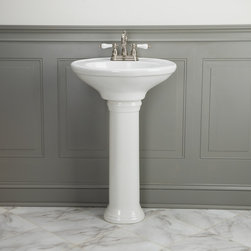 Randolph Morris Fiore 21" Pedestal Sink - Bathroom Sinks