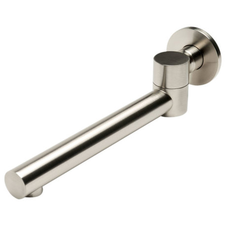 ALFI brand AB6601 9" Tub Spout - Brushed Nickel