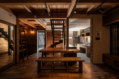 Design ideas for a rustic home in Tokyo.