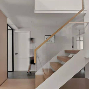 Modern House U Shaped Staircase