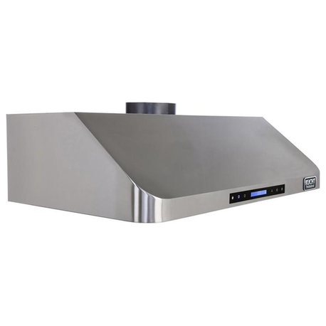 Kucht Professional 30" Stainless Steel Under Cabinet Range Hood in Silver