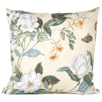 Magnolia Garden 90/10 Duck Insert Pillow With Cover, 20x20