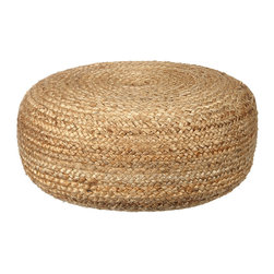 John Lewis - John Lewis Jute Pouffe - Floor Cushions & Pouffes