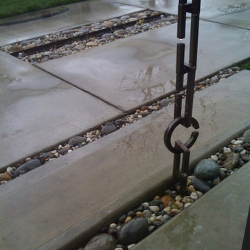 Custom Designed rain chain