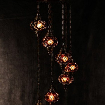 Mosaic Lamps, Turkish Lighting