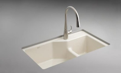 Kitchen Sinks: Enameled Cast Iron for Attractive Durability