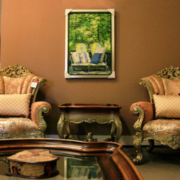 Oil painting in Bedroom