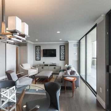 Warm Modern Meets Sophisticated Industrial