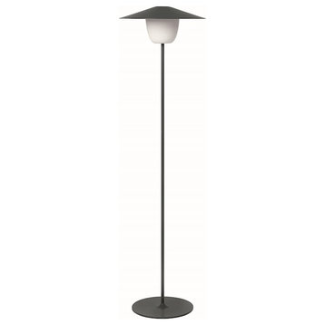 Blomus Ani Floor Lamp 3-In-1 Rechargeable LED Lamp, Magnet (Charcoal)