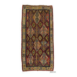 Antique Avar Kilim Rug - Area Rugs