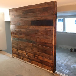 Wood Feature Walls - Home Decor