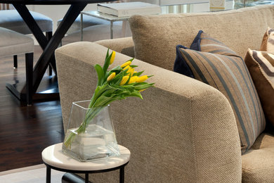 Living room - transitional living room idea in New York