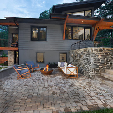 Organic Contemporary Asheville Renovation