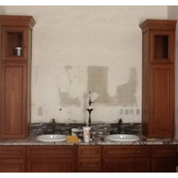 Venetian Plaster in Master Bathroom **Austin, TX 11/2014**