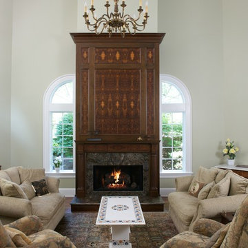 White Plains Chimney Breast and Fireplace Mantel