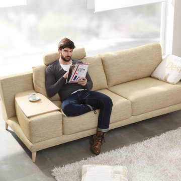 Madison Nordik Sectional Sofa by Famaliving California