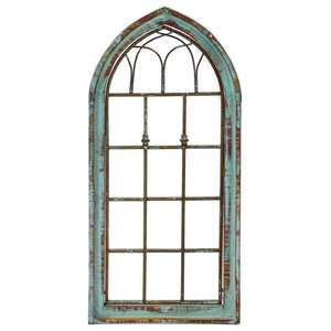 Stratton Home Decor Blessed Laser Cut Wood Window Frame Wall Decor