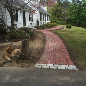 Front Walkays and Steps