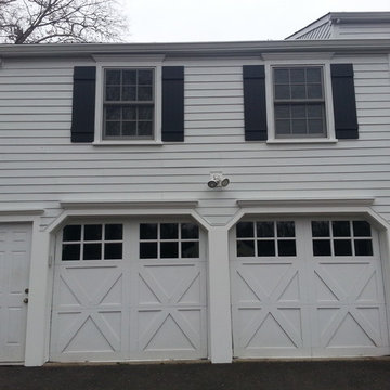 6 1/4" HardiePlank Cedarmill Arctic White Arctic White Hardie Trim Westport