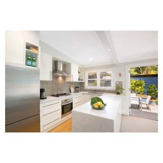 Idyllic Parkside Living in Annandale - Beach Style - Kitchen - Sydney ...