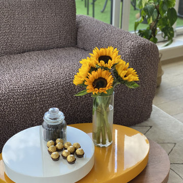 Sofa 3 Seater Slipcovers | Microfibra Collection | Living Room Design