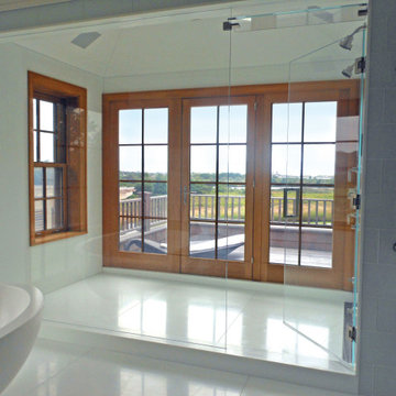 Bathroom Privacy Windows & Decorative Electronic Glass for Showers