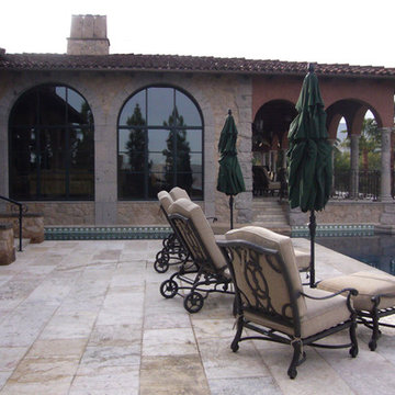 Pools, swimming pools, pool coping, pool deck, pool fountain
