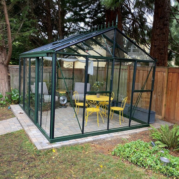 Beautiful Greenhouse on Client Property in Beaverton, OR