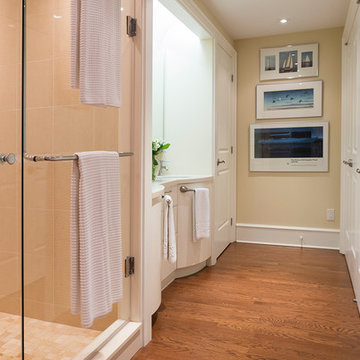 Cloud white downtown condo