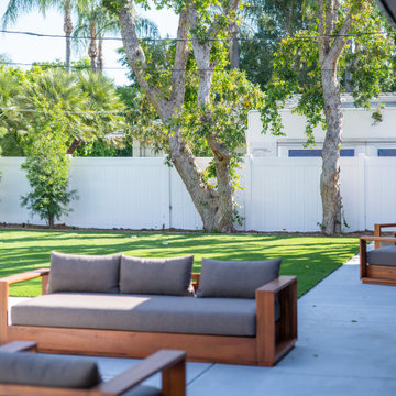 White Vinyl Fence And Gate Northridge.CA
