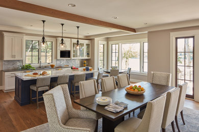 Example of a transitional kitchen design in Baltimore