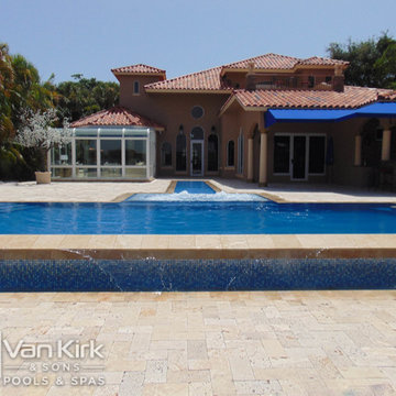 Infinity Edge For The Vanilla Ice Project Season 5 Pool That Van Kirk & Sons Poo