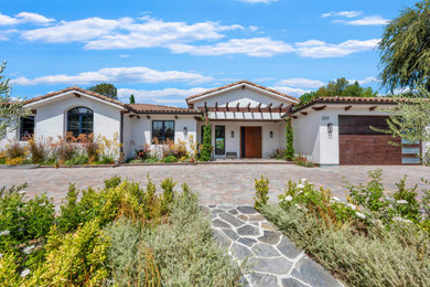 Home design - mediterranean home design idea in Los Angeles