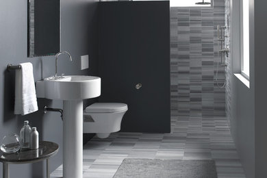 Example of a trendy bathroom design in Minneapolis