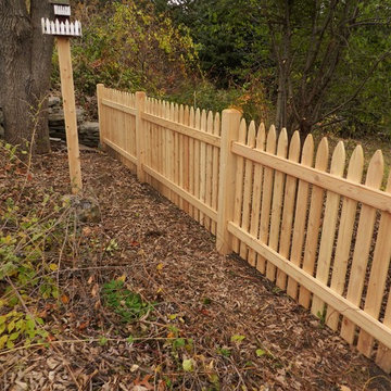 Cedar Picket Fence