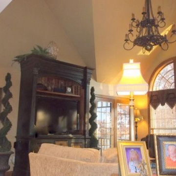 Wall treatments: wallpaper, paint, faux decorative paint finishes
