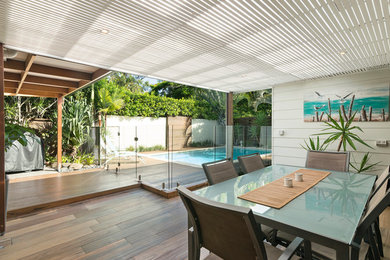 Tropical patio in Gold Coast - Tweed.