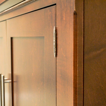 Automated TV Lift Cabinet in Solid Cherry (The Richmond)