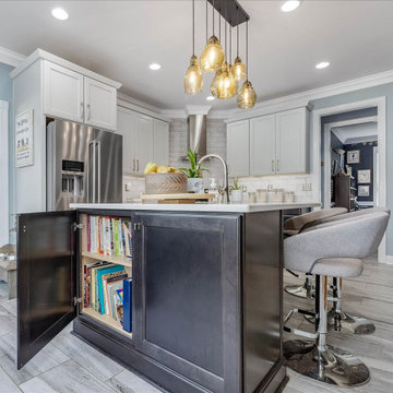 Two-Finish Kitchen Design Sanford, NC