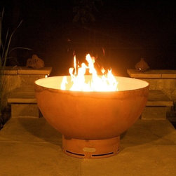 Crater Wood Burning Fire Pit - Fire Pits
