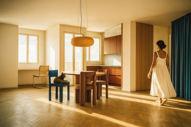 Ispirazione per una sala da pranzo design