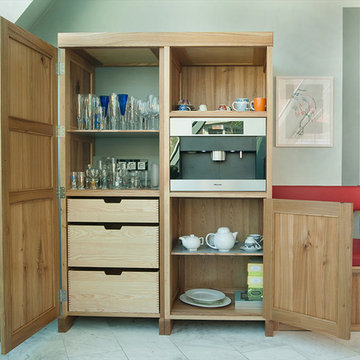 Küche im Dachgeschoss-Loft, Kreuzberg - Berlin.