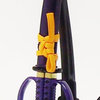 Samurai Sword Scissors With Stand And Case, Purple