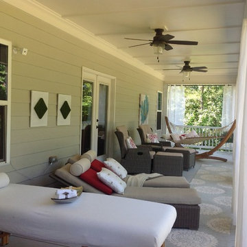Long Second Floor Porch