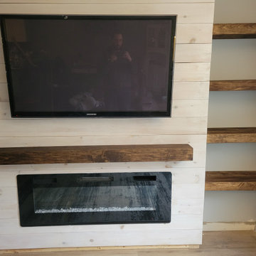 Shelving & Fireplace Renovations