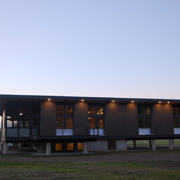 Modern Straw Bale Cabin